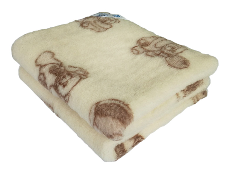 koc merynos australijski, wzór misie 180x200 (+-5cm)