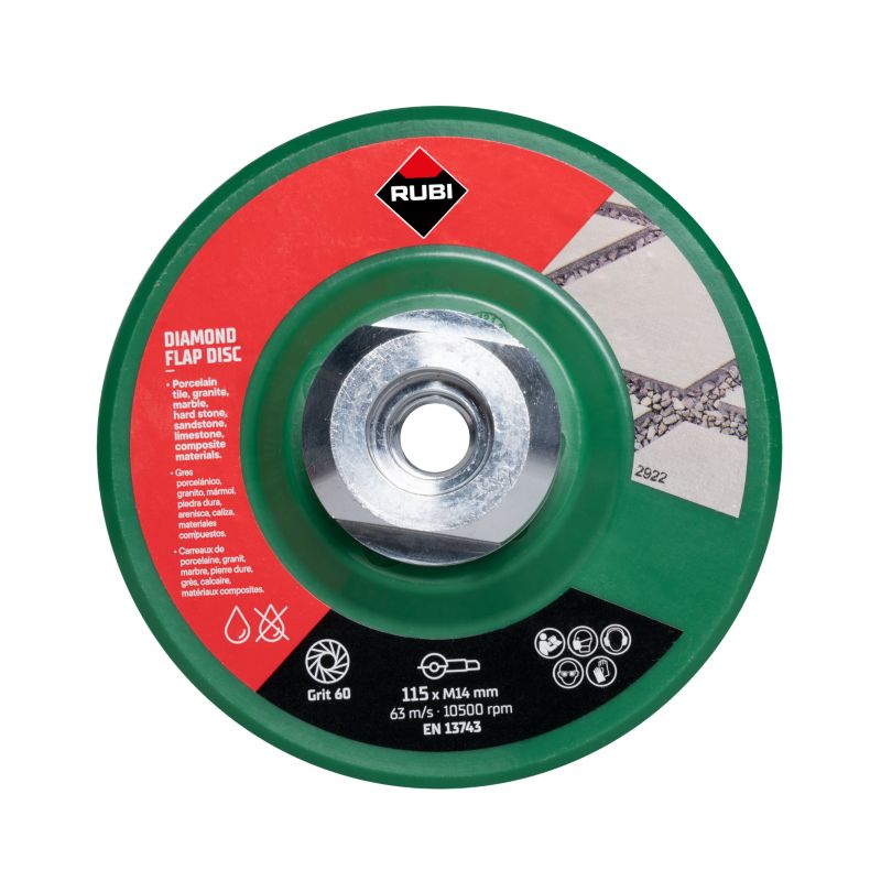 Tarcza listkowa diamentowa Rubi 115 mm P50/60