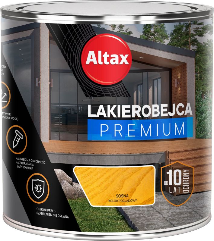 Lakierobejca Altax 10 lat sosna 0,25 l