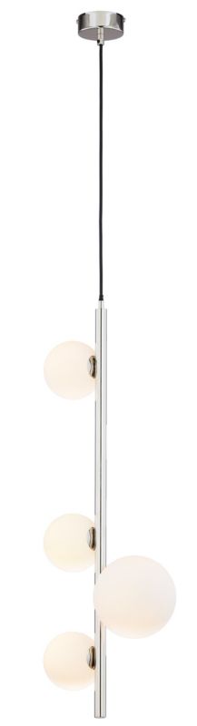Lampa sufitowa Jupiter TAIDA niklowana biała 4xG9x8W IP20 - 1 szt