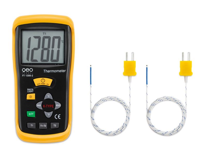 Termometr profesjonalny FT 1300-2 geo-Fennel z podwójną sondą 1 szt.