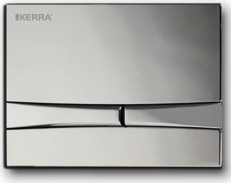 Przycisk dwudzielny Adriatic Kerra chromowy 1 szt.