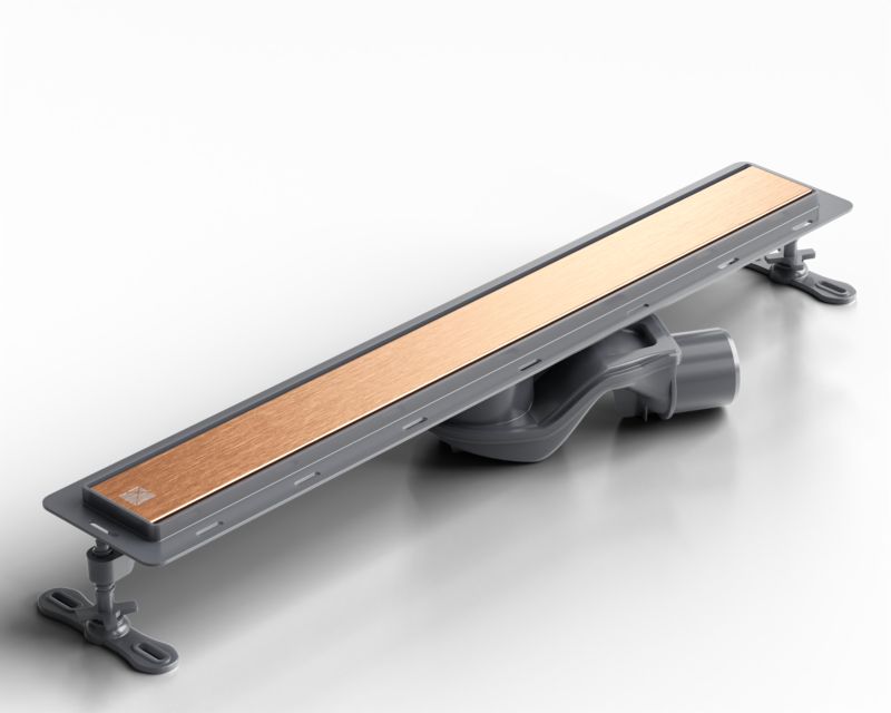 Odpływ liniowy Lambro miedziany mat 60cm 1 szt.