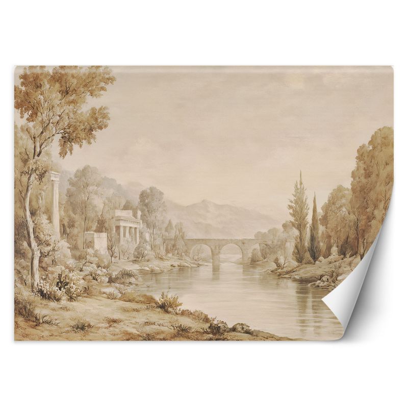 Fototapeta Feeby Krajobraz Sepia Vintage 150x105 1 szt