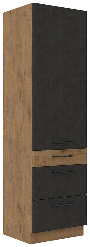 Wysoka szafka kuchenna z szufladami 60 cm VIKI