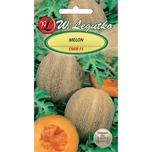 1 szt, Melon Emir F1 - Nasiona: Ilość w opakowaniu: 1 g