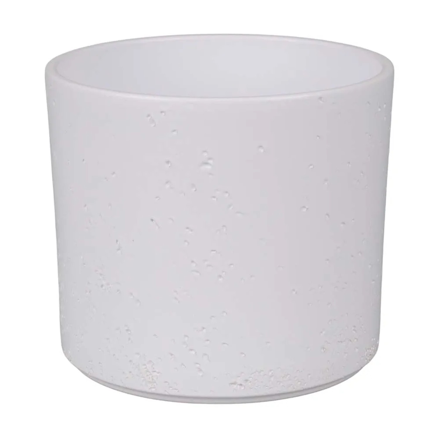 Osłonka Pillar biała mat - 21 cm