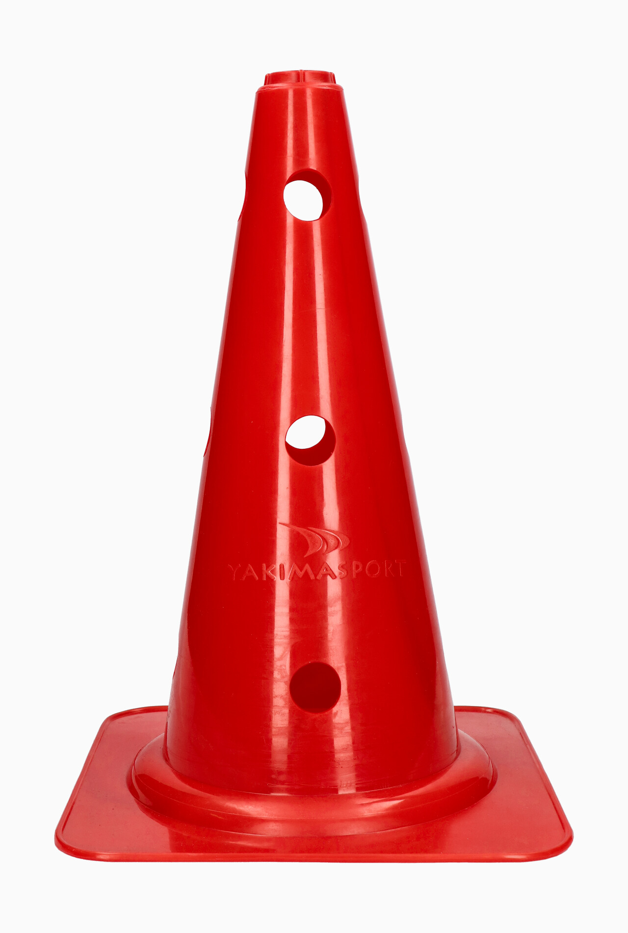 Pachołek z otworami Yakimasport - Czerwony