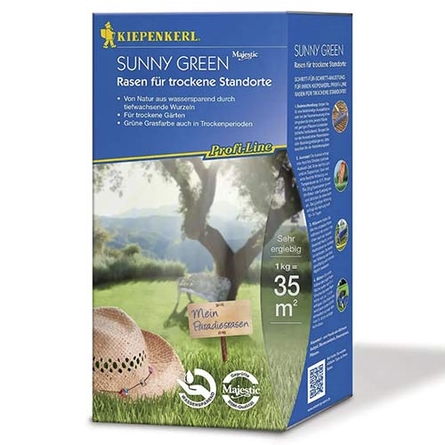 1 szt, Rasen für trockene Standorte (1kg) - Samen: Ilość w opakowaniu: 1 Stück