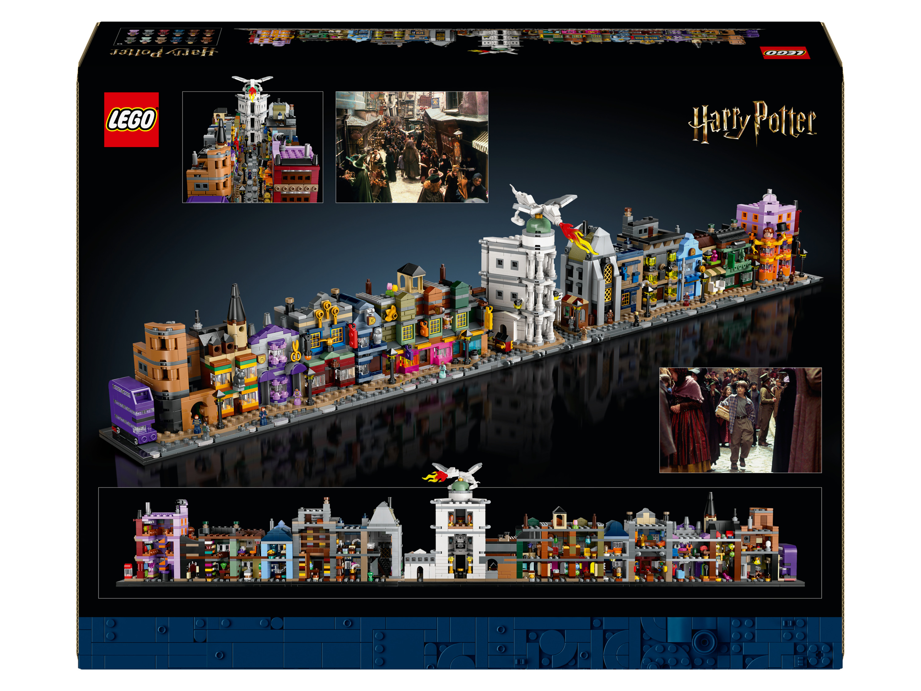 Lego Harry Potter Zestaw klocków Lego 76444 Magiczne Sklepy w Ulicy Pokątnej
