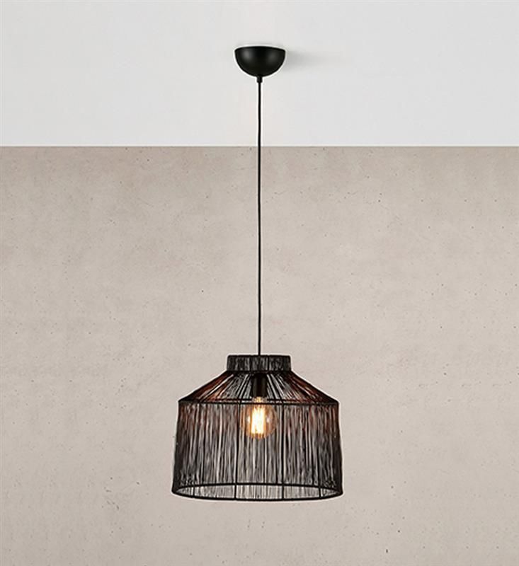 Markslöjd Capanna lampa wisząca 1x40 W czarna 108668