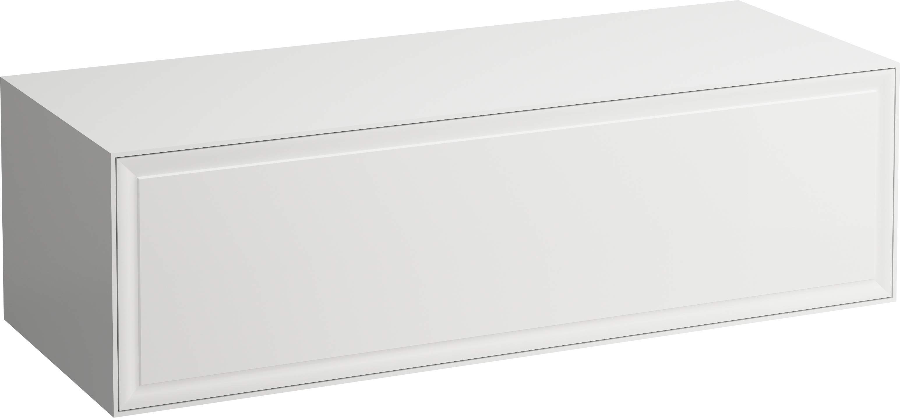 Laufen The New Classic szafka 117,5 cm podumywalkowa wisząca z blatem biały mat H4060250851701