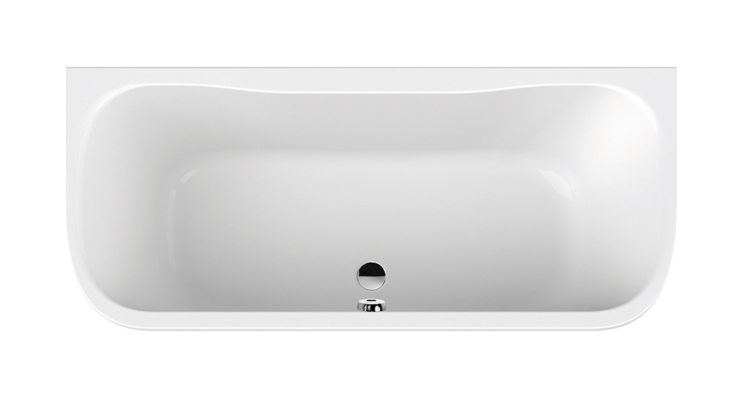 Sanplast Luxo wanna przyścienna 180x80 cm biała WSP/LUXO 80x180 biew 610-370-0270-01-000