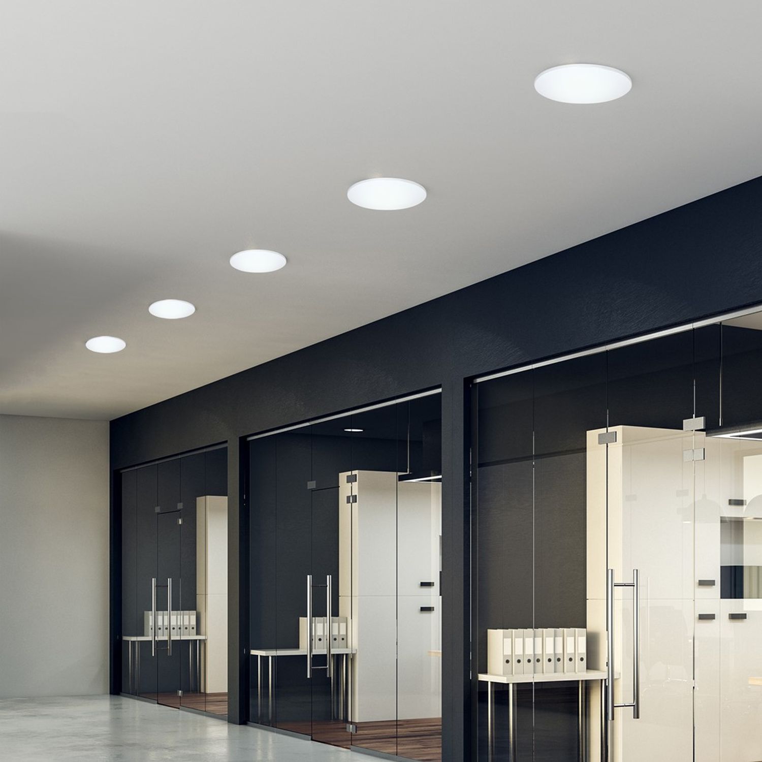 Milagro Bravo plafon 1x20W biały/chrom ML4268