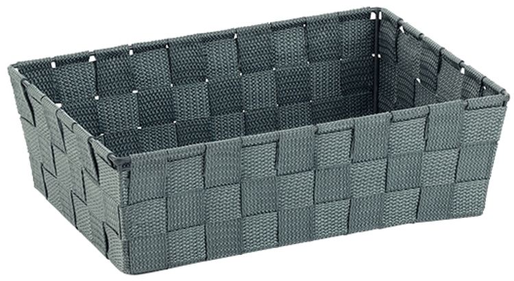 Kela Alvaro koszyk łazienkowy 29,5x20,5 cm szary 23022 - Wysyłka w 24h