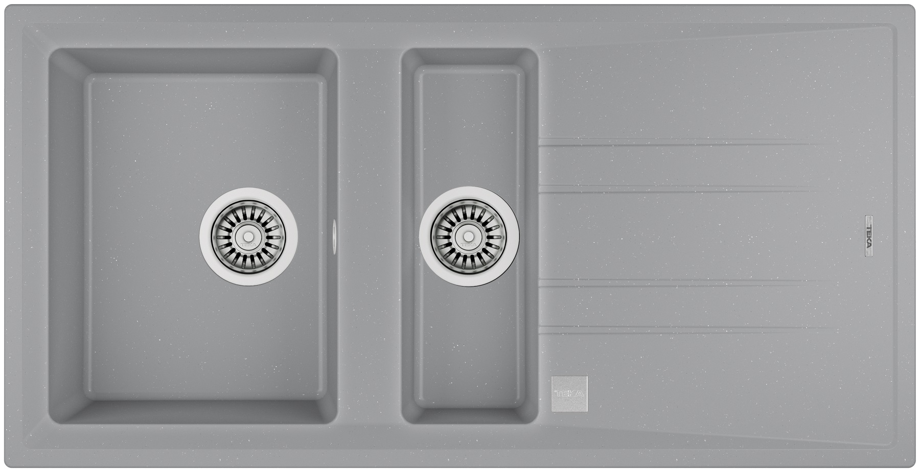 Teka Stone zlewozmywak Tegranit 100x51 cm szary 115360007