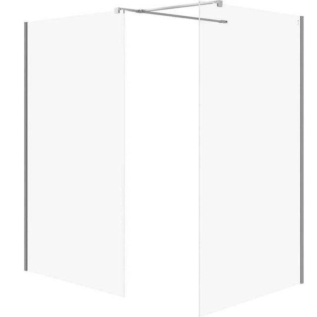 CERSANIT Ścianka prysznicowa walk-in MILLE 120x90x200 chrom S601-183