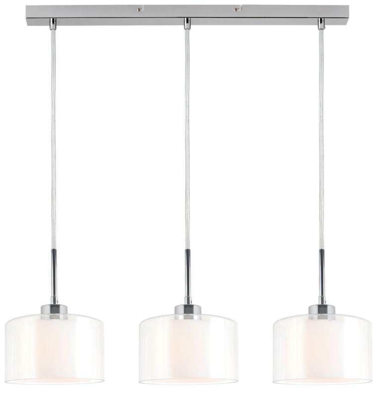 Lampa wisząca Soren 3 x E27 chrom