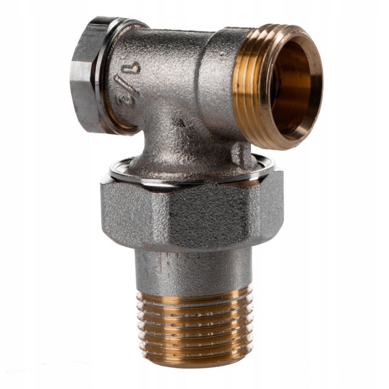 Zawór Comap powrotny kątowy 12.7 mm M22 regulacja nastawy i odcięcie przepływu 1 szt.