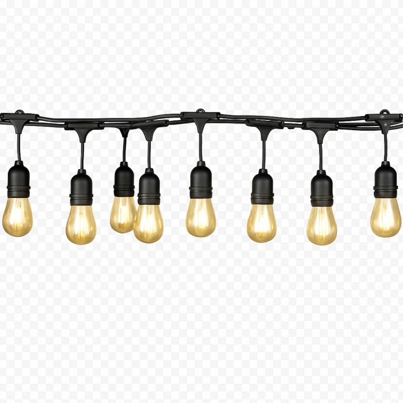 Girlanda Ogrodowa Led Led Solution Wodoodporna Ip65 Z 10 Żarówkami E27 5 M 1 Szt.