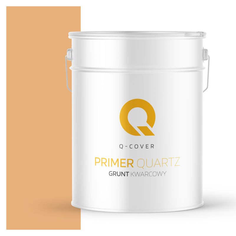 Grunt Kwarcowy pod Tynk Silikonowy Q-Cover Brzoskwiniowy F585 15KG