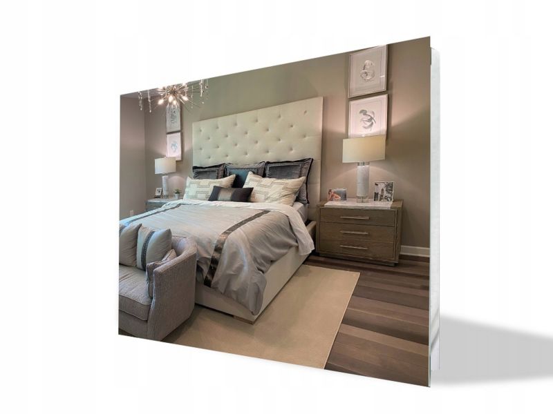 Lustro Łazienkowe stylowelustro prostokątne 120CMx110CM 1szt.