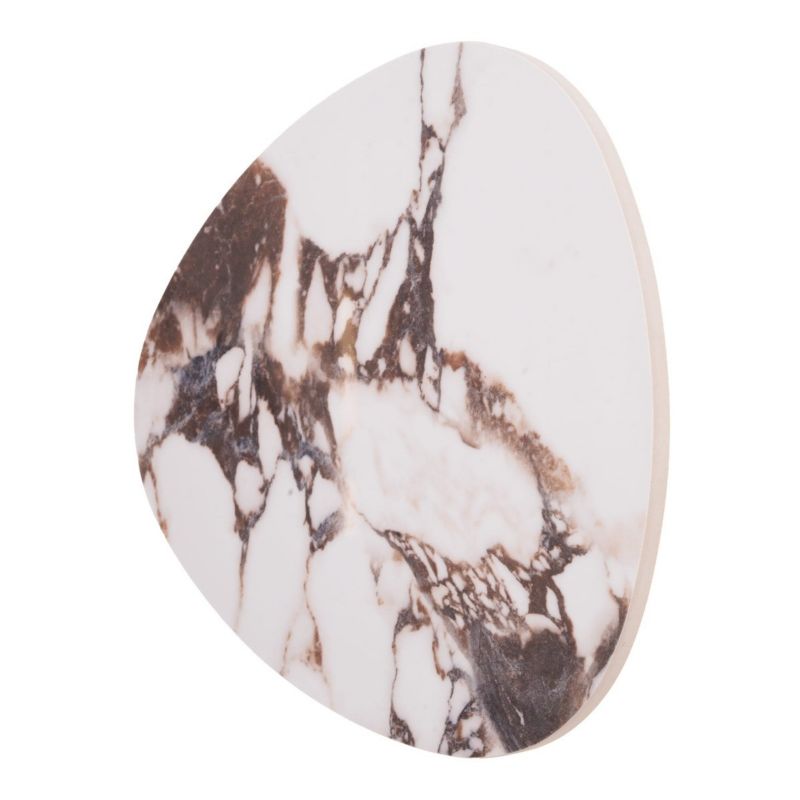 Kinkiet ścienny kamień naturalny Maxlight MARBLES biało-brązowy LED 10W biały ciepły 3000K 422lm IP20 - 1 szt.