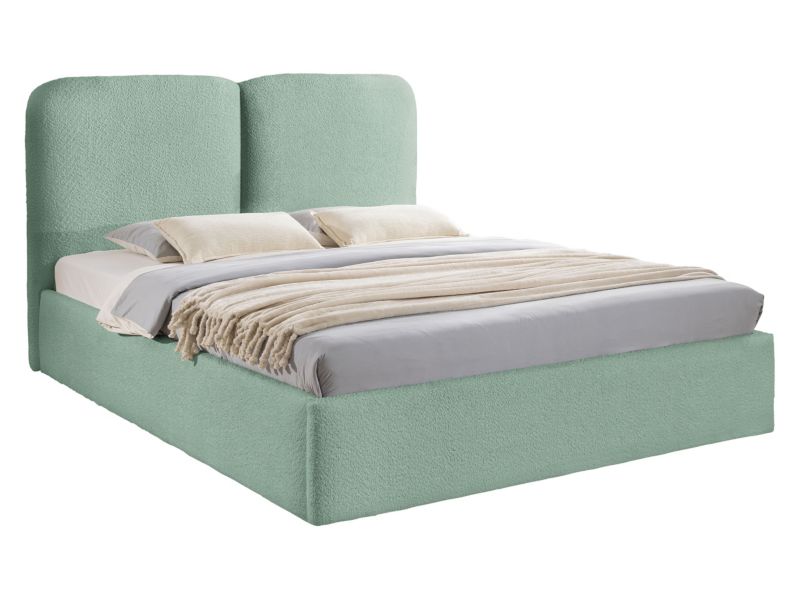 Łóżko tapicerowane MIRJAN 24 Heaven 180x200 miętowy 1 szt.