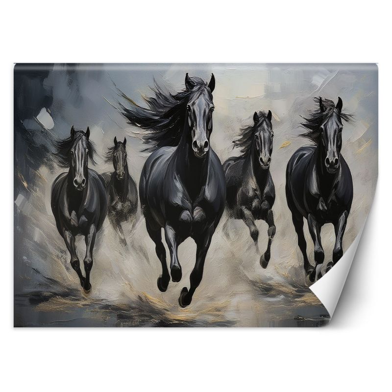 Fototapeta Feeby Zwierzęta czarne 350x245 1 szt