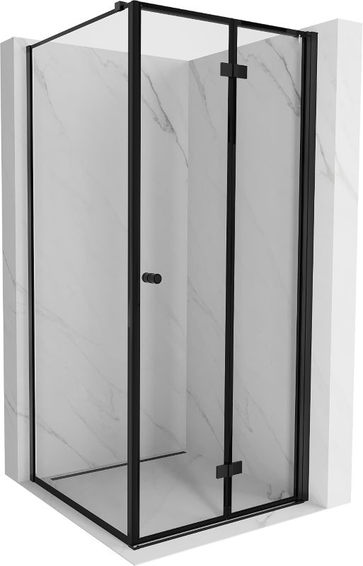 Kabina prysznicowa Mexen Mist-F T czarna 100x100 1 szt