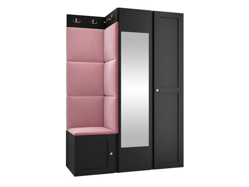 Zestaw MIRJAN 24 Orion Ramiro XXIV czarny + różowy 1 kpl.