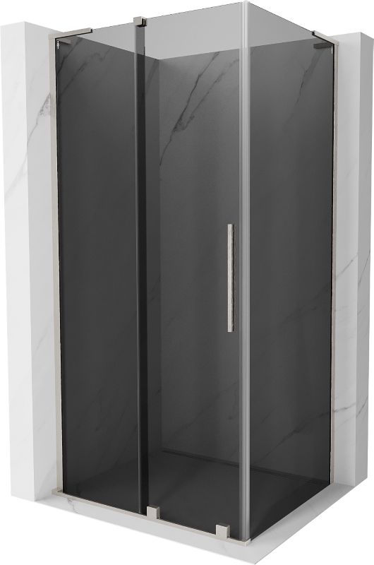 Kabina prysznicowa Mexen Velar L rozsuwana 120 x 85 cm grafit nikiel szczotkowany 1 szt.