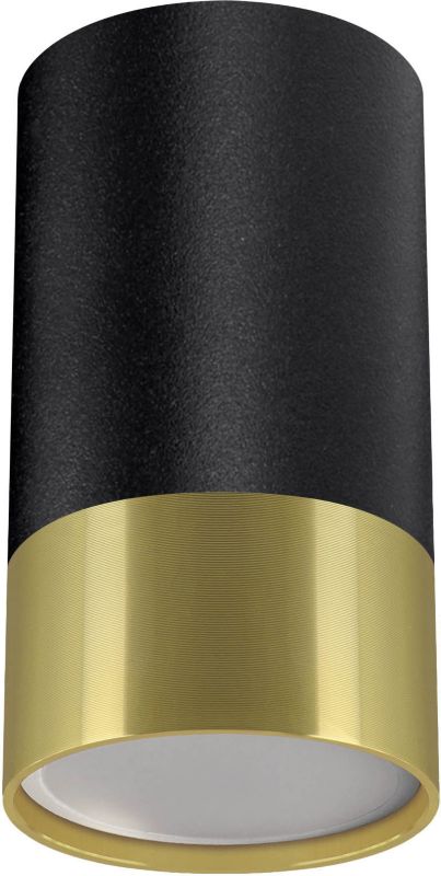 Oczko Puzon GU10 czarna / złota