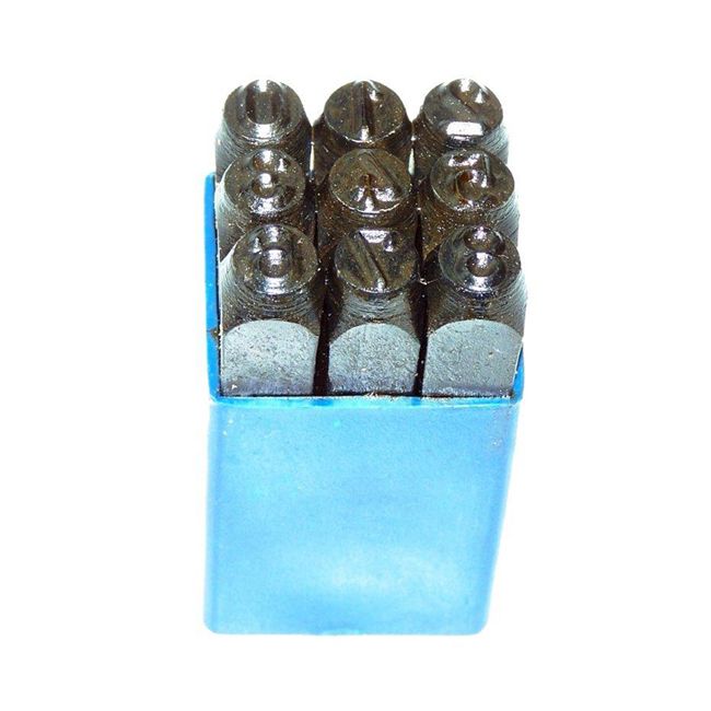 Znaczniki cyfrowe Condor 6 mm 9 szt.