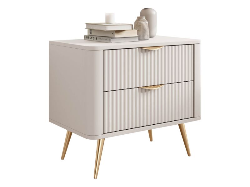 Szafka nocna MIRJAN 24 Lante beż piaskowy 1 szt.