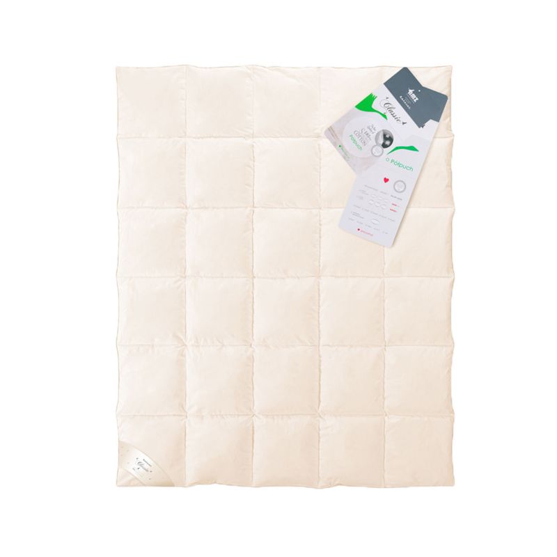 Kołdra AMZ Półpuch 220x200 cm Ciepła Kremowy 1 szt.