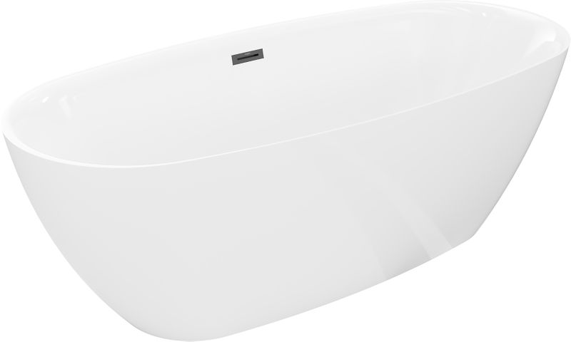 Wanna wolnostojąca Mexen Luvo Slim biała 170x75 cm .- 52801707500-70 1 szt.