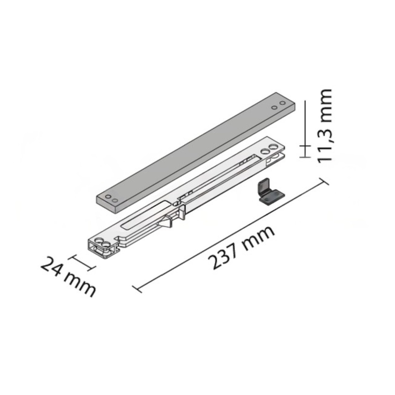 System cichego domyku do szaf IMPRESSIO