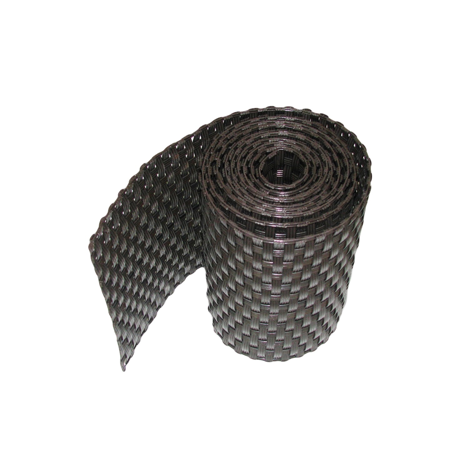 Rattan Art Taśma panelowa rattanowa ciemny brąz 19 cm x 255 cm