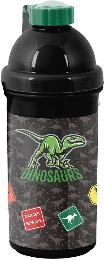 Bidon na wodę Paso Dinosaur, 500ml, bez BPA