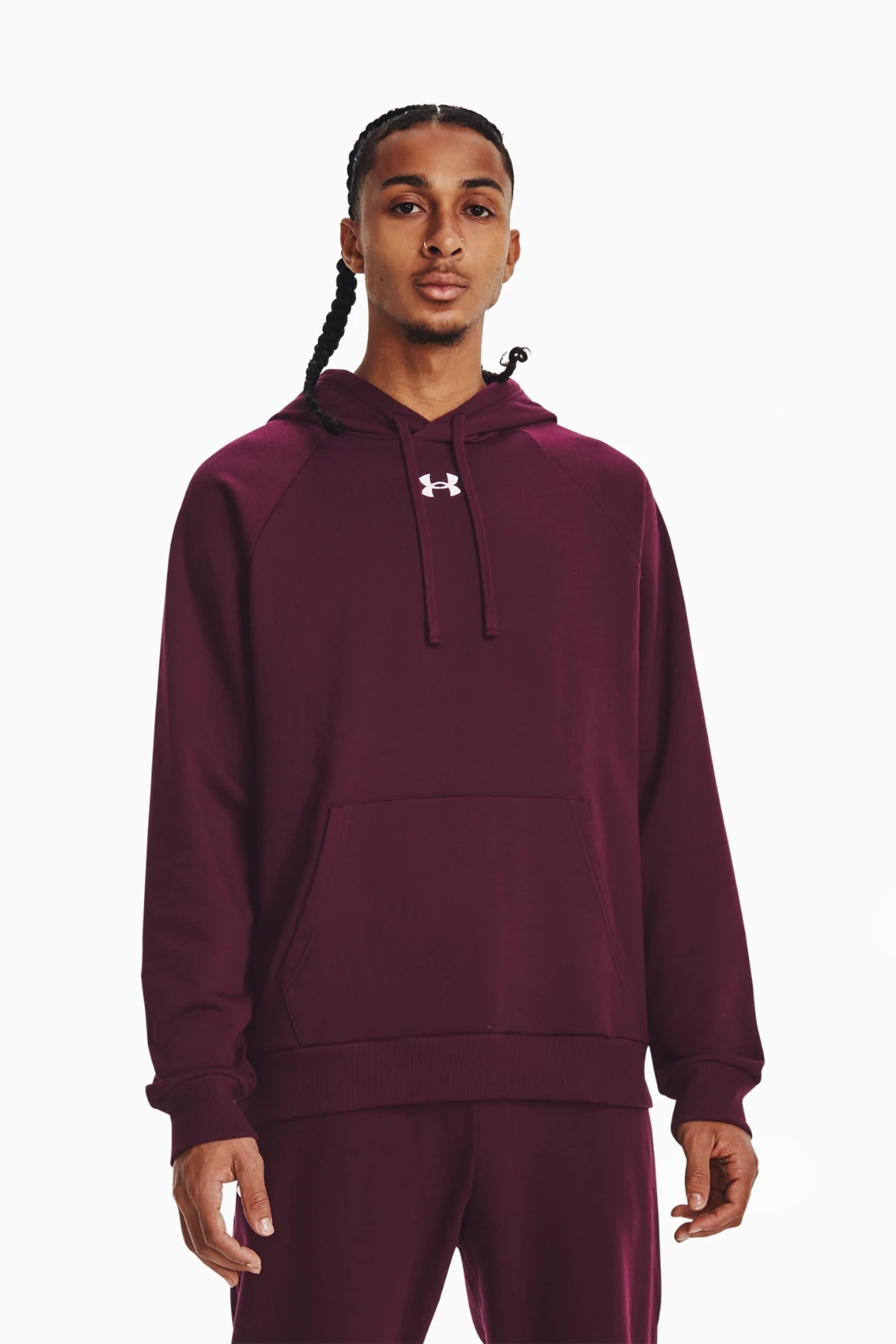 Bluza z kapturem Under Armour Rival Fleece - Niebieski