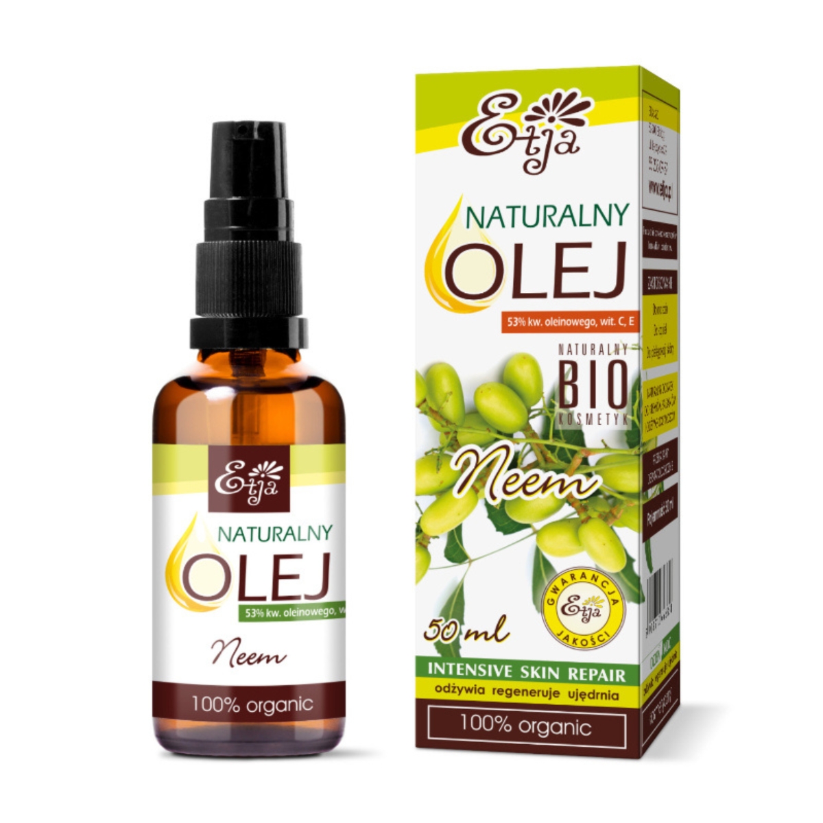 Etja - naturalny olejek neem, 50 ml