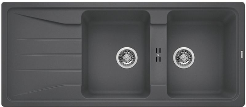 Blanco Sona 8 S zlewozmywak 116x50 cm z Silgranit PuraDur szarość skały 519699