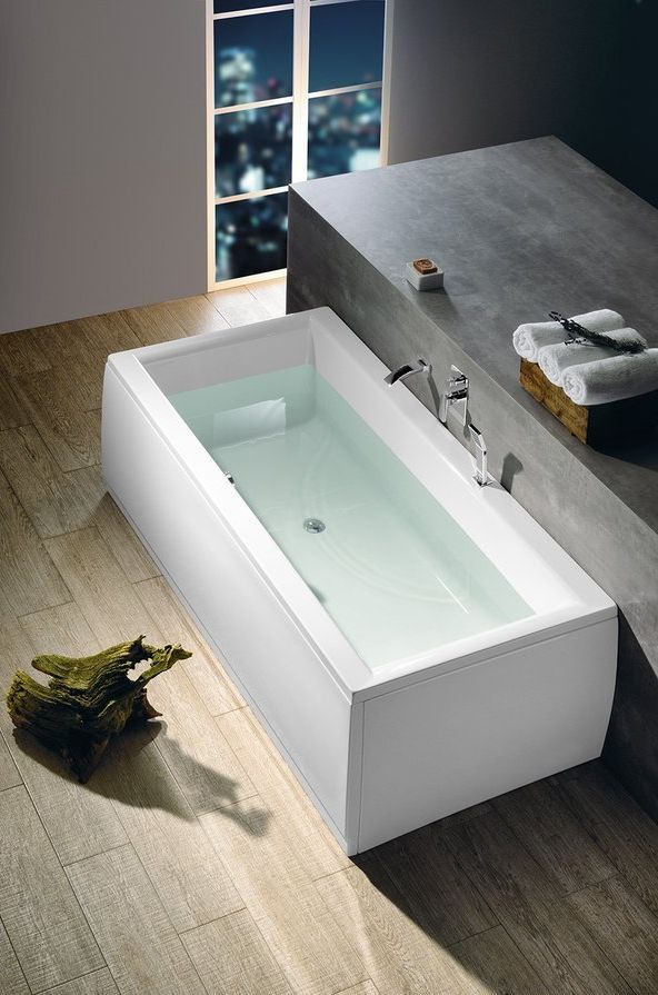 Polysan Cleo wanna prostokątna 160x70 cm biała 73611