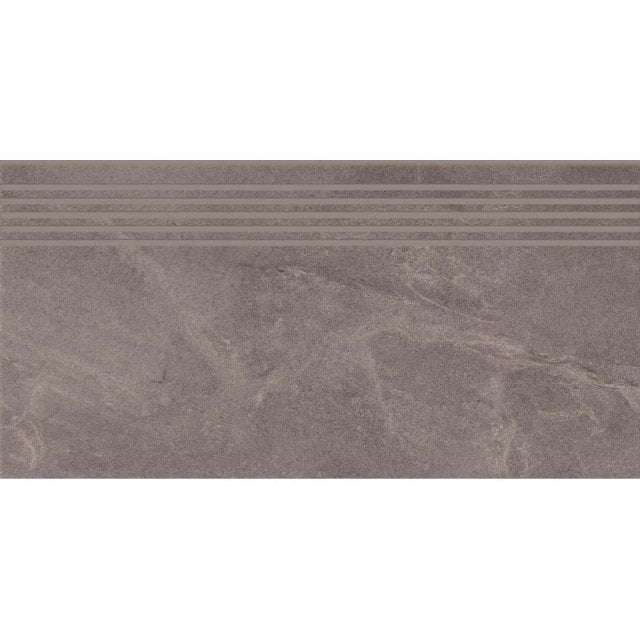 Gres szkliwiony stopnica MARENGO grey mat 8mm 29,8x59,8 gat. I