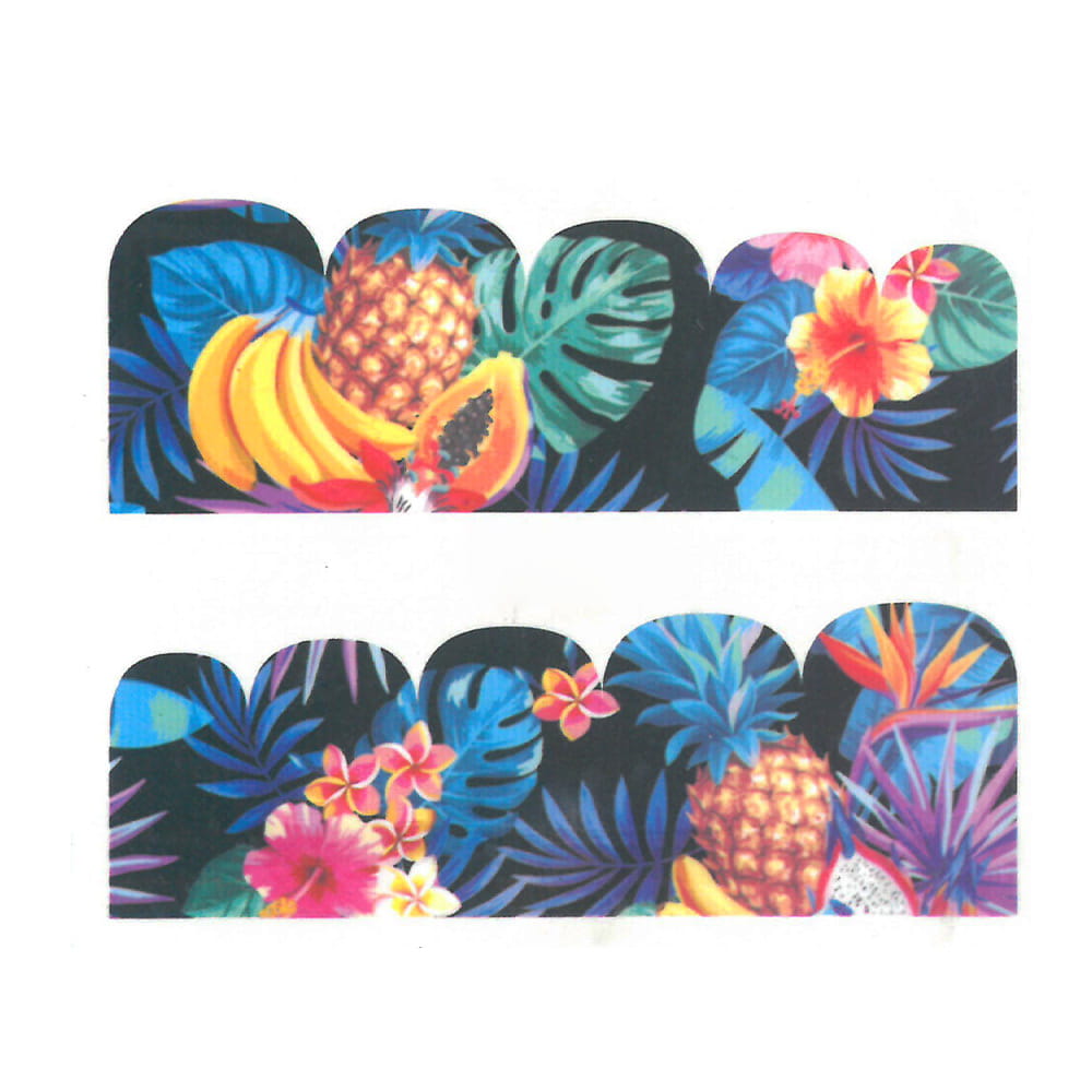 Naklejki wodne do paznokci owoce BN-953