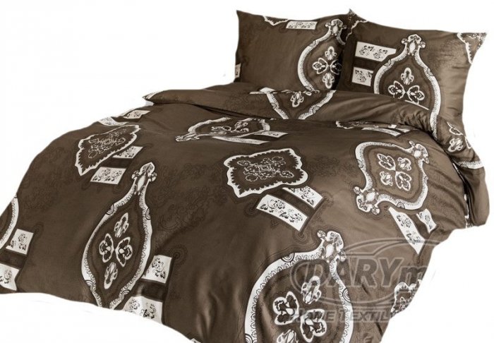 Pościel satynowa DARYMEX kolekcja Exclusive 220x200 - Noble Brown