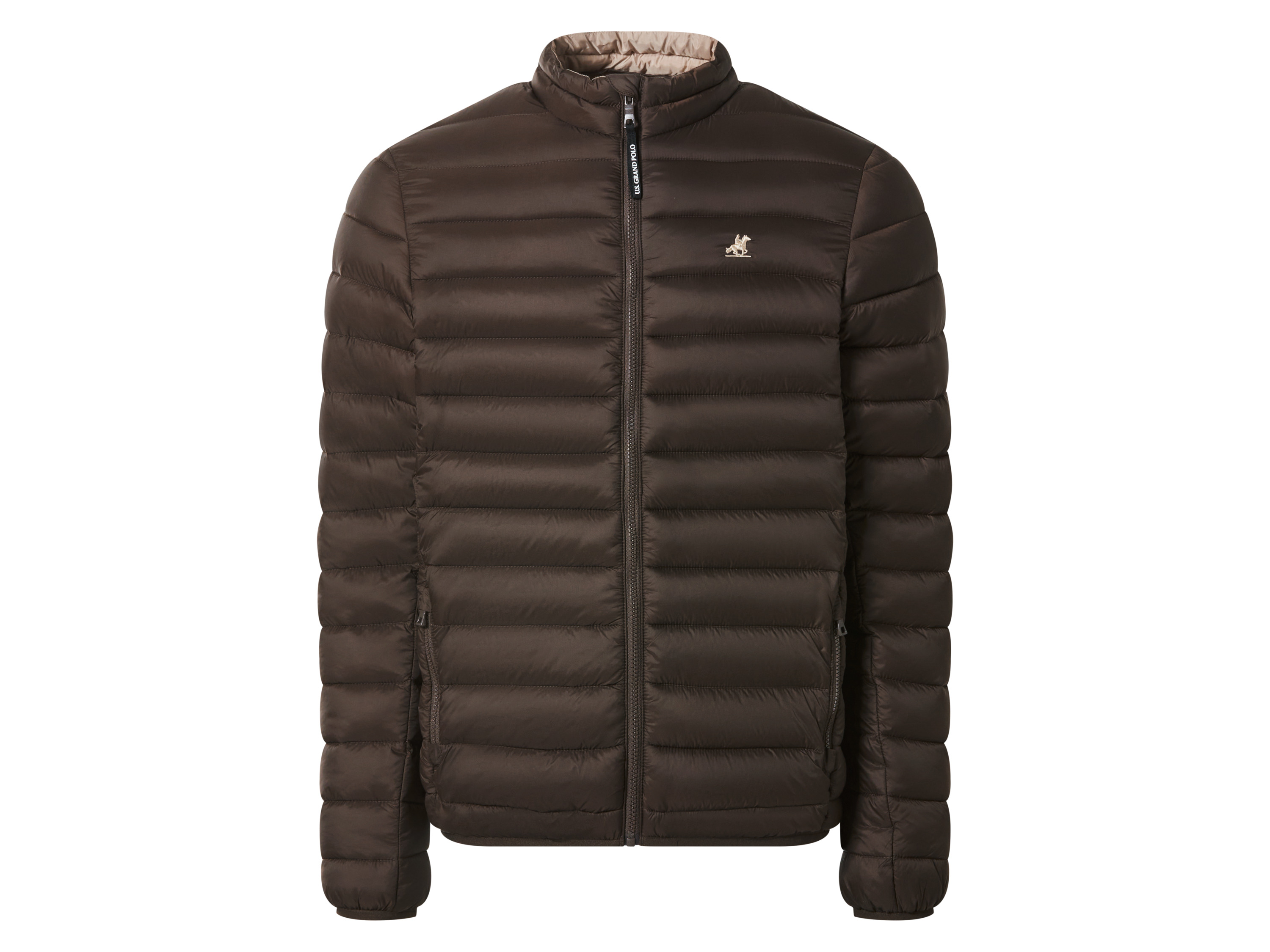 esmara Men U.s. Grand Polo Lekka kurtka męska Brązowy, S 44/46
