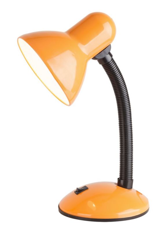 Lampa biurkowa Rabalux Dylan pomarańczowa dziecięca 1 x E27 x 40W IP20 wym: 34.5 x 23 x 23 cm metal - 1 szt.