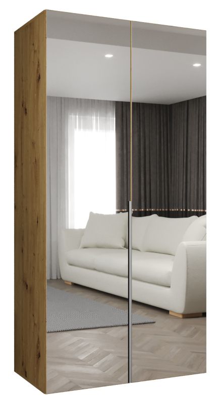 Szafa uchylna otwierana ALICANTE 3 100 wys 202 cm Artisan + Kaszmir 1 szt